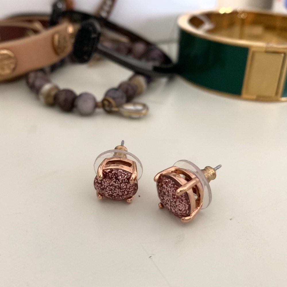 Kate Spade glitter earrings